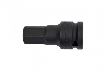 FORCE Насадка шестигранная ударная 17 мм, L=60 мм, 1/2" 