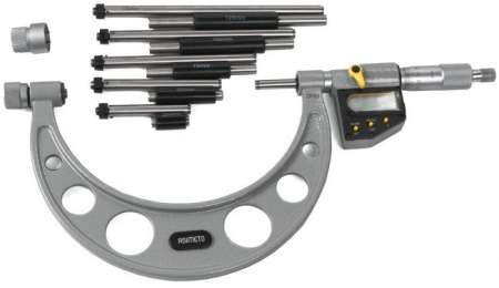 ASIMETO Микрометр цифровой IP65 0,001 мм, 700-800 мм 4 / 2