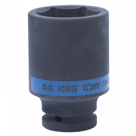 KING TONY Головка торцевая ударная глубокая шестигранная 3/4", 44 мм