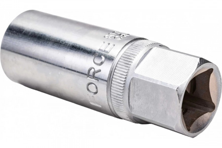 FORCE Головка свечная 1/2", 6-гранная, 18 мм, длина 65 мм