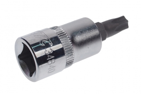 JTC Бита-головка 3/8" TORX T40Hх37 мм с отверстием 