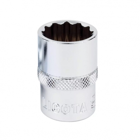 Licota Головка торцевая 1/2" (12,7 мм), 12-гранная, 26 мм, длина 40 мм