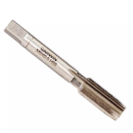 GARWIN INDUSTRIAL Метчики ручные Mf8x0.5, DIN 2181, HSS, 6H, комплект из 2 штук