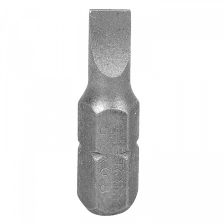 KING TONY Вставка (бита) торцевая 1/4", Slotted, 5,5х0,8 мм, L = 25 мм