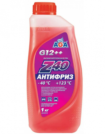 Антифриз AGA-001Z красный 1л