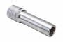 FORCE Головка торцевая 1/2", 12-гранная, глубокая, 12 мм, длина 77 мм