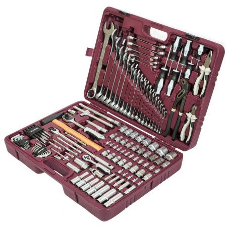 Thorvik Набор инструмента универсальный 1/4", 1/2"DR, 127 пр, UTS0127