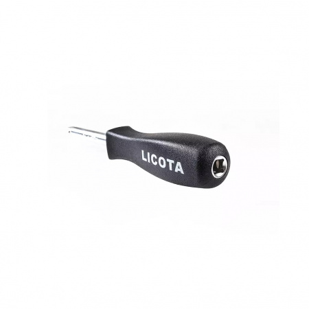 Licota Вороток-отвертка с пластиковой ручкой, 1/4" (6,35 мм), длина 150 мм