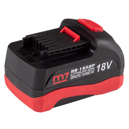 MIGHTY SEVEN Гайковерт ударный аккумуляторный бесщеточный 1/2", 1700 Нм, 18 В, 2*5.0 Ач, кейс