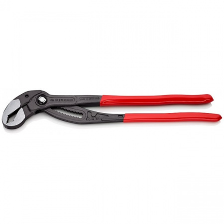 Knipex COBRA Клещи переставные, зев 90 мм, длина 400 мм, фосфатированные, обливные ручки	