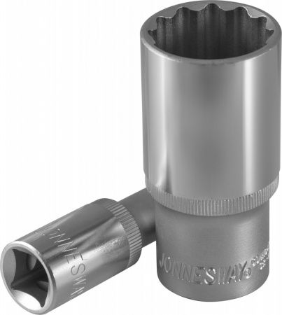 JONNESWAY Головка торцевая глубокая 12-гранная 1/2"DR, 20 мм