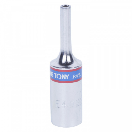 KING TONY Головка торцевая TORX Е-стандарт 3/8", E4, L = 63 мм