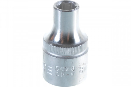 FORCE Головка торцевая 8 мм 1/2" 6-гранная L=38 мм