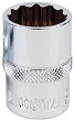 Licota Головка торцевая 12гр. 1/4" 13мм