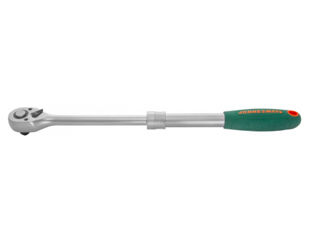 JONNESWAY Рукоятка трещоточная телескопическая 1/2"DR, 72 зубца, 300-440 мм