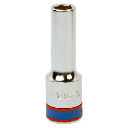 KING TONY Головка торцевая глубокая шестигранная 1/2", 11 мм