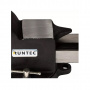RUNTEC Тиски слесарные стальные с поворотным механизмом, 150 мм