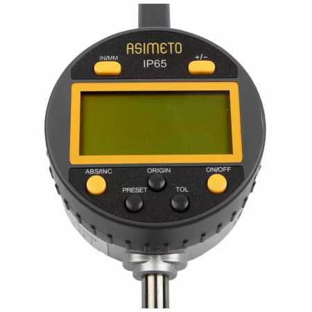 ASIMETO Измерительная головка цифровая IP65 0,01 мм, 0-12,7 мм / 0-0.5"