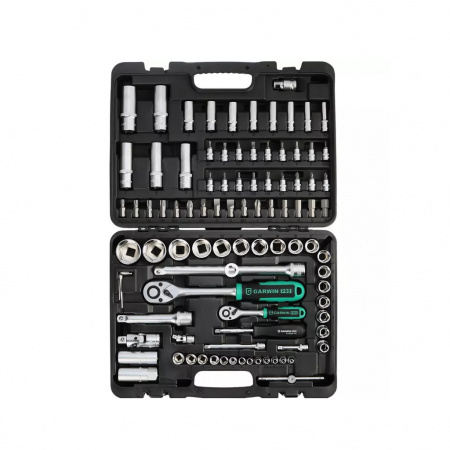GARWIN PRO Набор ручных инструментов 1/4" и 1/2", 94 предмета