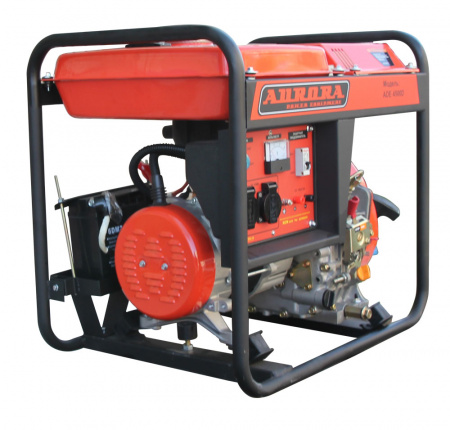 AURORA Генератор дизельный ADE 4500 D (мах 3,5кВт, 220В)