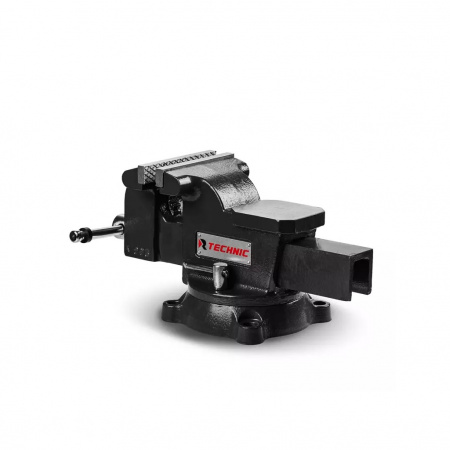 RUNTEC TECHNIC Тиски слесарные усиленные с поворотным механизмом 125 мм