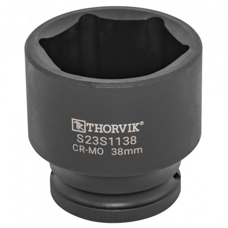 Thorvik Головка торцевая ударная 1/2"DR, 38 мм