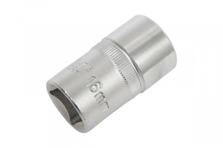 FORCE Головка торцевая SUPER LOCK 1/2DR на 16 мм 6-гранная												