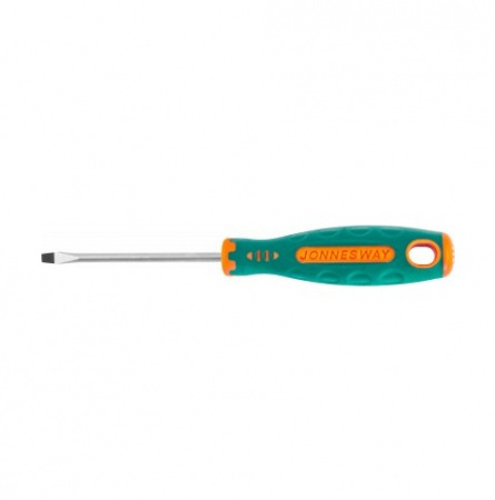 JONNESWAY Отвертка стержневая шлицевая ANTI-SLIP GRIP, SL3.0х60 мм