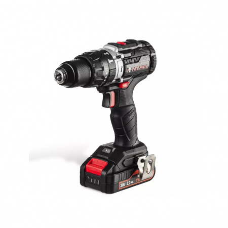 RUNTEC TECHNIC Дрель-шуруповерт ударная аккумуляторная 13мм 20В 40Нм 2000об/мин 32000уд/мин 2*2Ач