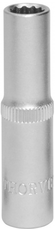 Thorvik Головка торцевая глубокая 12-гранная 1/4"DR, 4 мм