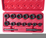 JTC Набор головок для поврежденных болтов и гаек 8-21мм 15 предметов в кейсе