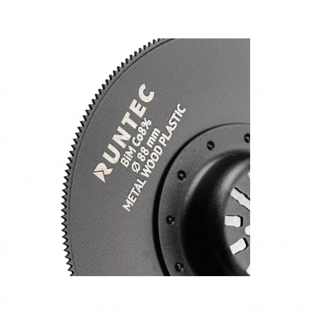 RUNTEC Насадка для МФИ (реноватора) BiM пильная сегментная 88 мм по дереву, пластику и металлу