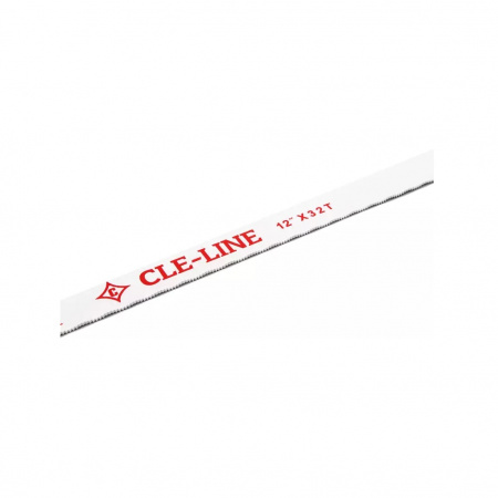 CLE-LINE Полотно по металлу биметаллическое 300x13x0,65 мм, реж.кромка HSS, 32 TPI