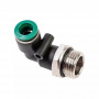 GARWIN PRO Уголок M1/2" цанга 10 мм, с уплотнением, пластм. корпус
