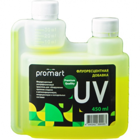 ProMart UV Флуоресцентный ультрафиолетовый краситель для кондиционера, 450 мл