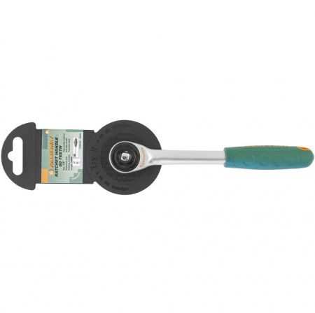 JONNESWAY Рукоятка трещоточная ротационная со сквозным приводом 1/4"DR, 60 зубцов, 180 мм