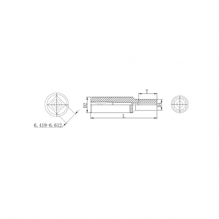 Thorvik Головка торцевая глубокая 12-гранная 1/2"DR, 10 мм