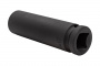 FORCE Головка торцевая 17 мм 1/2" 6-гранная ударная глубокая тонкостенная L=85 мм