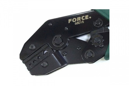 FORCE Клещи обжимные для неизолированных круглых контактов D=1; 2; 4; 6-10 мм