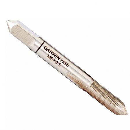 GARWIN INDUSTRIAL Метчики ручные Mf6x0.5, DIN 2181, HSS, 6H, комплект из 2 штук