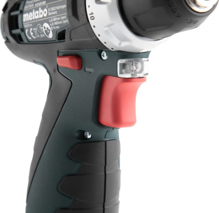 Metabo PowerMaxx BS Аккумуляторная дрель, 0-10 мм, 10.8 В, 34 Нм, 1400 об/мин, 2х2 Aч, кейс