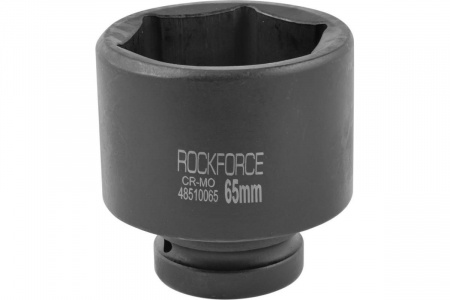 ROCKFORCE Головка торцевая 65 мм 1" 6-гранная ударная удлиненная L=90 мм