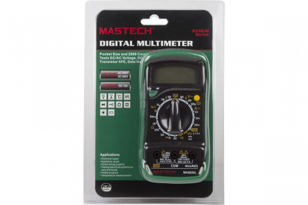 MASTECH Цифровой мультиметр MAS830L