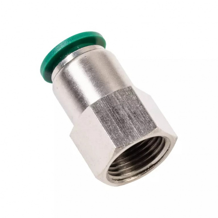 GARWIN PRO Цанговый разъем F3/8" 10 мм, с уплотнением, металлический корпус