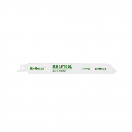 KRAFTOOL S922EF Полотно для сабельной пилы по металлу, Bi-Met,шаг 1.4 мм, 130 мм