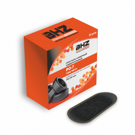 БХЗ Пластырь камерный универсальный PO-7 BHZ Professional 70*150 мм, 10 шт