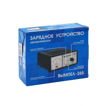 ВЫМПЕЛ Зарядное устройство Вымпел-265, EFB, WET Ag (серебряные), WET Сa/Ca (кальциевые)