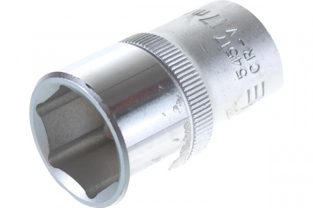 FORCE Головка торцевая 1/2" 6-гранная 17 мм L=38 мм