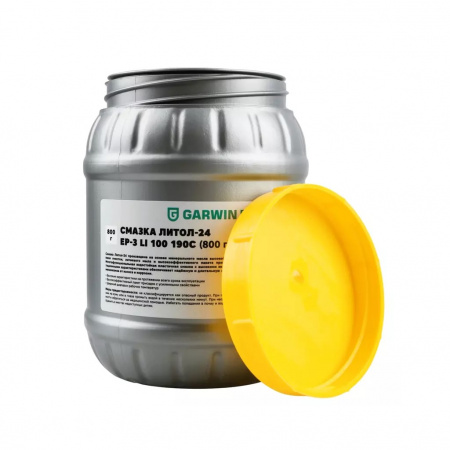 GARWIN PRO Смазка Литол-24 EP-3 Li 100 190C, 800 г