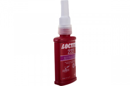 LOCTITE 222 50ML Резьбовой фиксатор низкой прочности
